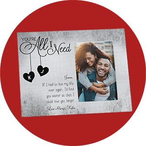 Personalized Valentines Day Home Décor & Wall Art