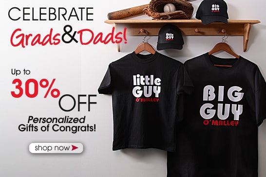 Big Guy & Little Guy Personalized Clothing
