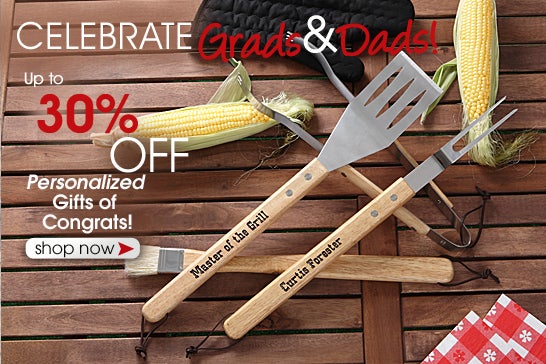 Barbeque Master Personalized 4 piece set