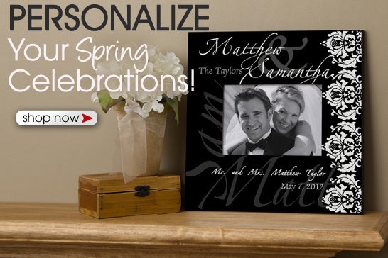 Personalized Wedding Picture Frame