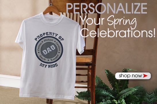 Property of My Kids personalized T Shirt