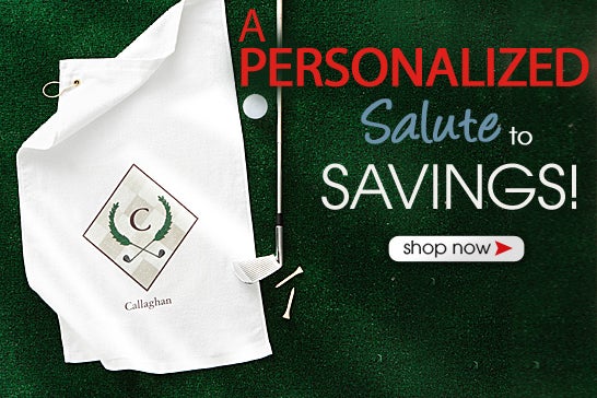 Golf Pro Personalized Golf Towel
