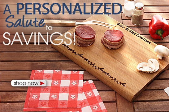 Grilled to Perfection Personalized Cutting Board