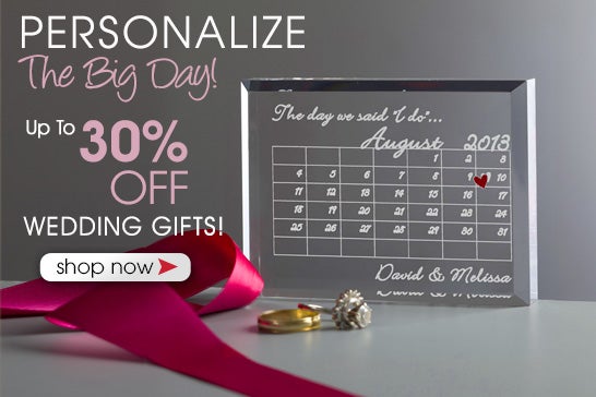 The Day We Said I Do Personalized Keepsake