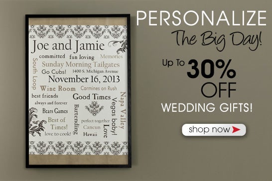 Our LIfe Together Personalized Canvas Art