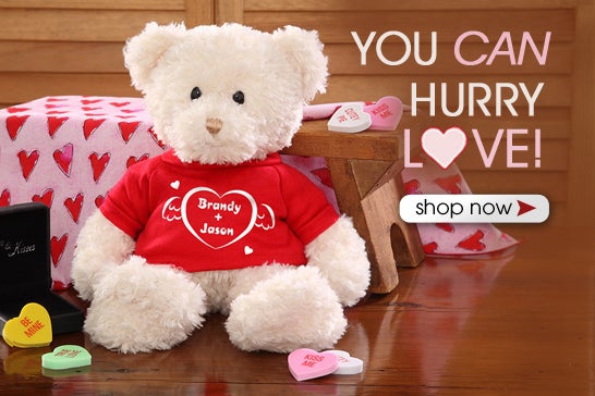 Ty 14" Personalized Heart Teddy Bear