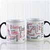 Signature Style Personalized Black Handle Mug- 11oz. - 11539-B
