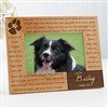 Paw Prints On Our Heart Personalized Photo Frame - 12125