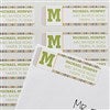 Stylish Stripes Return Address Labels - 12294