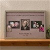 Taupe 5 Photo With Champagne Frame