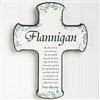 Traditional Irish Blessing Personalized Cross - 12794