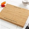 You Name It Personalized Bamboo Cutting Board - 4486-N