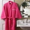  Embroidered Pink Kimono Robe 