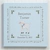 Baptism Blessings Personalized Canvas Print - 12x12 - 6495-S