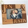 Because Of You Personalized Frame- 4x6 - 8098-S