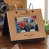 Personalized Corporate Engraved Logo Photo Flip Album - 10026