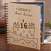 Personalized Birthday Photo Albums - Birthday Cake - 10078