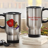 Personalized Travel Mug for Teachers - Teddy Bear - 10081