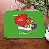 Teddy Bear© Personalized Teacher Mouse Pad