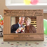 Personalized Birthday Picture Frame - Birthday Fun - 10097