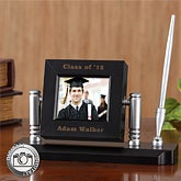 Graduate Engraved Digital Photo Pen Holder