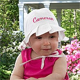 Personalized Baby Easter Bonnet - Ruffle - 10151
