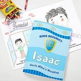 Personalized Ring Bearer Coloring Book - 10245