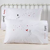 Personalized Pillowcase Set - Blown Away By Love - 10249