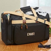 Monogram Embroidered Duffel Bags - Weekend Getaway - 10324 Monogram Embroidered Duffel Bags - Weekend Getaway - 10324