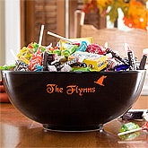Personalized Halloween Candy Bowl - 10338