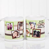 Personalized Photo Collage Coffee Mugs - 10382