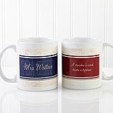 Personalized Teacher Coffee Mugs - Inspiring Teachers - 10412