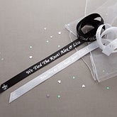 Personalized Wedding Favor Ribbon - 10425
