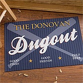 10th Inning Baseball Pub© Personalized Doormat