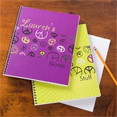 Peace Sign© Personalized Notebooks-Set of 2