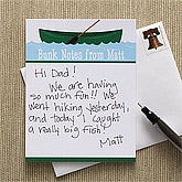 Row Row the Canoe© Custom Camp Note Cards