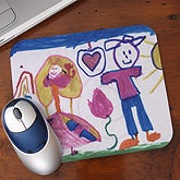 Your Kid's Artwork© Personalized Mouse Pad