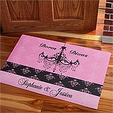 Personalized Girls Dorm Doormat - Dorm Divas - 10572
