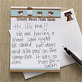 S'more News© Custom Camp Note Cards