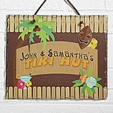 Tropical Paradise© Personalized Slate Plaque