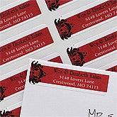 Personalized Return Address Labels - Damask - 10628