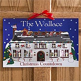 Family Photo Personalized Christmas Countdown Calendar - 5 Photos