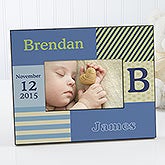 Baby Boy Personalized Picture Frames - 10649