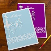 Chandelier© Personalized Folders - Set of 2