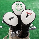 Peronalized Golf Club Head Cover - Black - 10723 Peronalized Golf Club Head Cover - Black - 10723