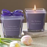 Personalized Teacher Gift Candles - 10734