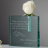 Personalized Memorial Bud Vase - Loving Memory - 10780