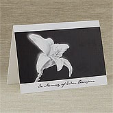 Personalized Condolence Cards - In Memory - 10787
