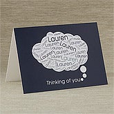 Personalized Greeting Cards - You Are On My Mind - 10789