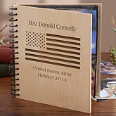 Personalized Photo Album - American Flag - 10797